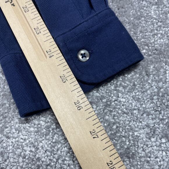 Ralph Lauren Button Down Shirt Mens Extra Large Knit Oxford Dress Shirt Cotton - Picture 15 of 15